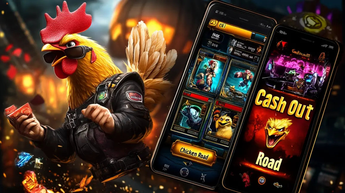 A trendy woman with cat ears and a 'BETTING' t-shirt uses her phone in a stadium, ready to place her bets and win big on her favorite teams with the RICH TURBO app.