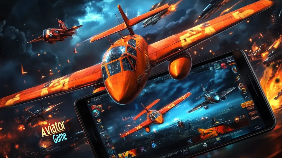 Two phones display the 'Avictor' app, showing a financial chart and a plane, representing the strategic and rewarding nature of playing crash games at RICH TURBO.